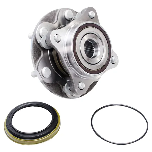 Vista 5 de Detroit Axle - Bujes de rodamiento de rueda delantera 4WD para Toyota 4Runner FJ Cruiser Tacoma Lexus GX460 GX470, rodamientos de rueda de repuesto