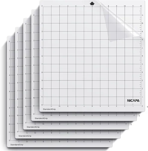 Vista 14 de LightGrip - Alfombrilla de corte para Silhouette Cameo 3/2/1 (12 x 24 pulgadas, 3 alfombrillas), accesorios de repuesto para Silhouette Cameo