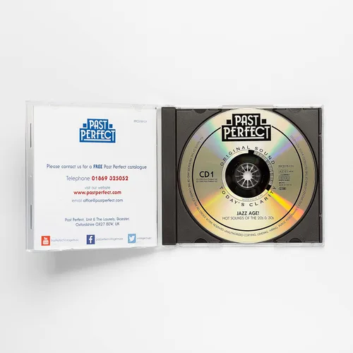 Vista 4 de Jazz Age Set Hot Sounds Of The 20s & 30s. Jazz Musicians & Masters. Some Of America's Finest Jazz Legends. Restored From The Original Recordings.