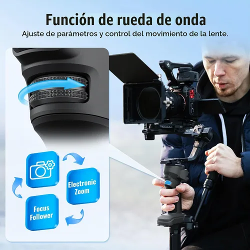 Vista 6 de ZHIYUN Crane 4E Estabilizador de cámara de 3 ejes para cámaras DSLR y sin Gris-oscuro