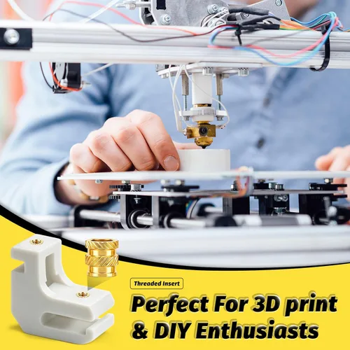 Vista 7 de 300 piezas de inserciones roscadas M2 M2.5 para plástico con puntas de ajuste térmico, kit de inserciones de ajuste térmico M2 y M2.5, inserciones