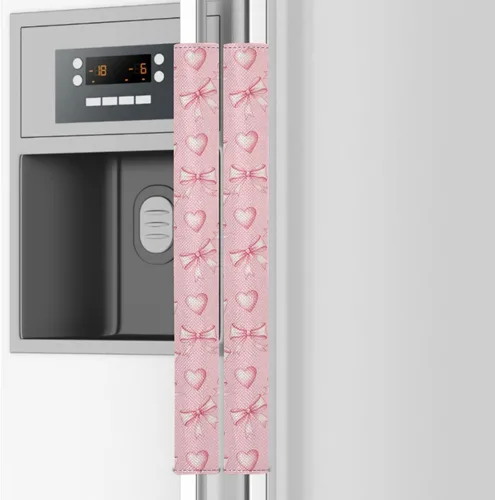 Vista 13 de Juego de 2 fundas para manija de puerta de refrigerador