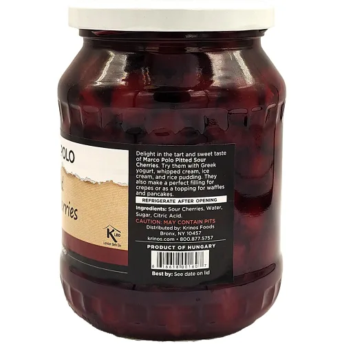 Vista 3 de Marco Polo Cerezas ácidas sin hueso, 24 oz