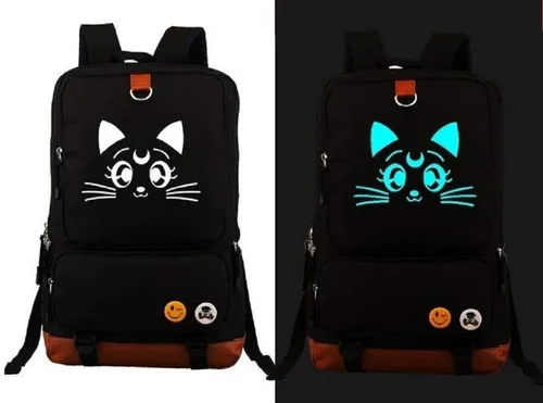 Vista 2 de Mxcostume Anime Luna Cosplay Luminous Sailor Mooon Mochila escolar, A, Classic