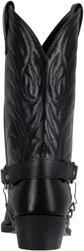 Vista 3 de Laredo Tallahassee - Botas de vestir con punta puntiaguda, color negro