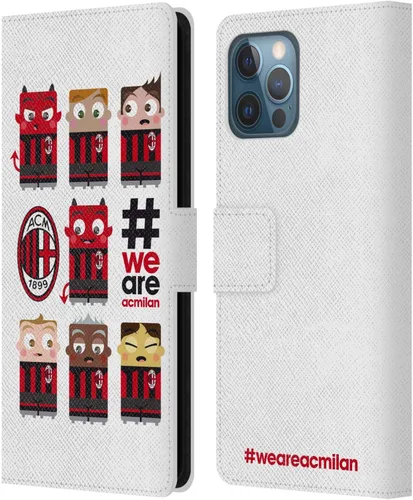 Vista 41 de Head Case Designs Officially Licensed AC Milan Dream Big Children Leather Wallet Case Compatible with Apple iPhone 11