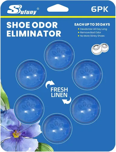 Vista 8 de Pelotas desodorantes para tenis, pelotas desodorantes para tenis, bolsas de gimnasio y casilleros, bolas eliminadoras de olores, paquete de 6