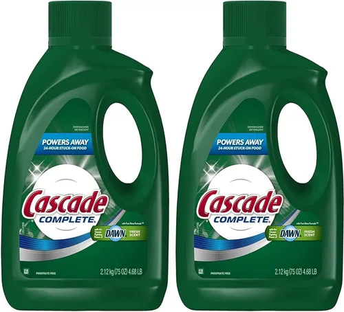 Vista 12 de Detergente Cascade Complete Gel todo en uno para lavaplatos - Brisa cítrica - 75 Oz (El embalaje puede variar)