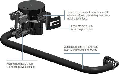 Vista 4 de Standard Motor Products Solenoide de ventilación del recipiente - CVS82