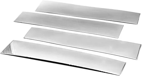 Vista 4 de Sizver - Postes de pilar de acero inoxidable pulido para 2004-2014 F-150 ^Super/SuperCrew Cab^