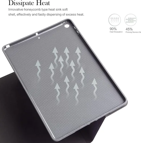Vista 6 de [Usado] Compatible con Apple iPad (A16) Funda de 11ª Generación de 11 Pulgadas 2025, Funda de 10.9 Pulgadas 2022 para iPad de 10ª Generación, Folio