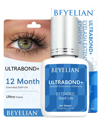Vista 13 de BEYELIAN - Pegamento para extensiones de pestañas sensibles 0,17 fl oz / 5 ml / Tiempo de secado 0,5 segundos / Retención de 7-8 semanas / Adhesivo