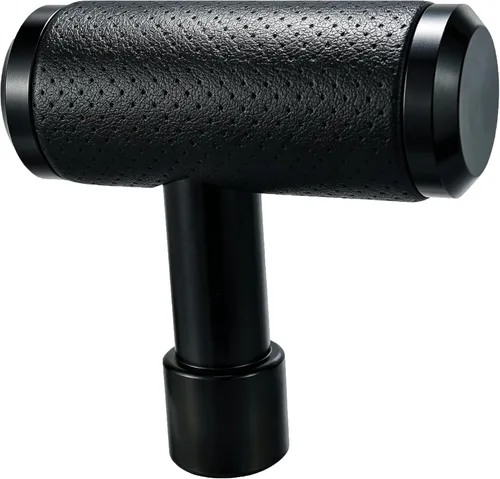 Vista 9 de Lunsom Pomo de palanca de cambios, palanca de cambios tipo T, perilla de palanca de cambios para vehículo de transmisión manual (negro)