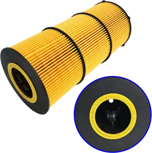 Vista 3 de P551005 Filtro de aceite/lubricante para camiones y autobuses Freightliner 114SD 122SD Cascadia L6 Western Star Trucks 4700SB #A4721800109 LF17511