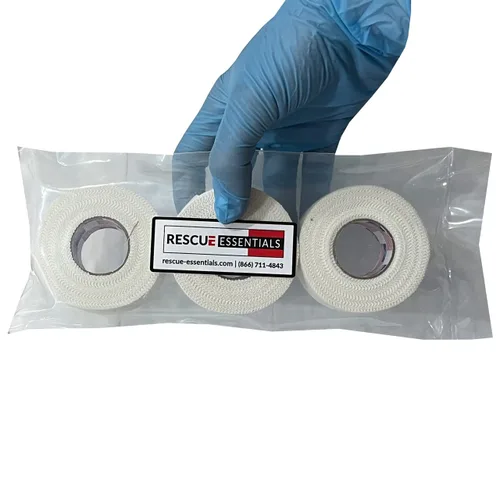 Vista 2 de Rescue Essentials Cinta adhesiva (1" X 10YDS, paquete de 3)