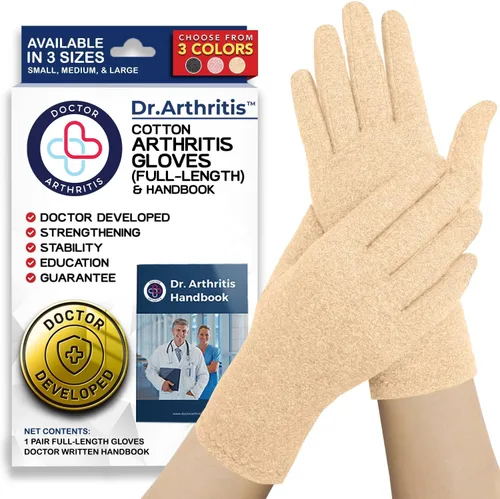 Vista 10 de Doctor Developed Full Fingered Arthritis Compression Gloves Men and Women for Arthritis, Raynauds Disease & Carpal Tunnel