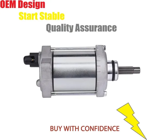 Vista 6 de MINSTAR Motor de arranque compatible con Honda ATV TRX420FA /FE/TE/FM/TM/FPE/FPM, TRX500FE (1,2) /FM(1,2,5,6,7) /FPE/FPM/FA (5,6,7), SXS500M2