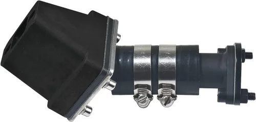 Vista 3 de Adaptador de carburador y admisión para bicicleta motorizada de carreras de 49cc 66cc 80cc