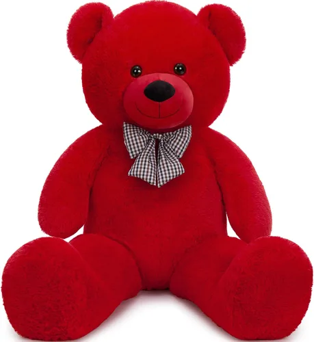 Vista 12 de MaoGoLan Oso de Peluche Teddy Gigante, Animal de Peluche Grande de Tamaño Real, 5 Pies, Suave y Esponjoso Gran Regalo de Oso Teddy para Baby Shower