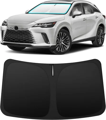 Vista 166 de INSAUTO Accesorios para parasol de parabrisas de ajuste personalizado para Acura RDX 2019-2026, parasol plegable para ventana delantera, reflector