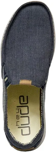 Vista 6 de Hey Dude Zapato Thad Chambray para hombre