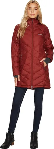 Vista 36 de Columbia Chaqueta larga con capucha Heavenly para mujer Verde (Stone Green)
