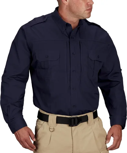 Vista 8 de Propper Men's Long Sleeve Tactical Shirt Caqui