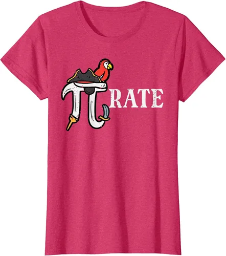 Vista 48 de Pirate Pi Funny Math Pie Halloween Disfraz Maestro Hombres Mujeres Camiseta Asphalt Grey