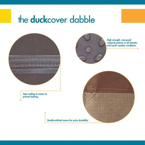 Vista 8 de Cobertor para barbacoas Duck Covers Ultimate., Marrón