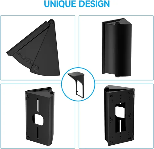 Vista 9 de OLAIKE Soporte Angular Impermeable de 30 a 60 Grados para Timbre de Video 1/2/3/3Plus/4/Cableado/Pro/Pro2/(Lanzamiento 2020), Timbre Blink y Nest