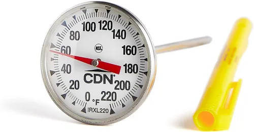Vista 6 de CDN Termómetro de cocina multiusos IRT220, esfera de 1 pulgada