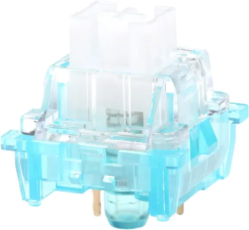 Vista 13 de KPREPUBLIC OTM Outemu - Interruptor para teclado mecánico, silencioso, lineal, táctil, océano, rojo, limón, morado, rosa, jade, lima, melocotón