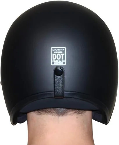 Vista 7 de Daytona Helmets Casco de motocicleta de cara abierta de 3/4 – Aprobado por DOT [Capitán América] [S]