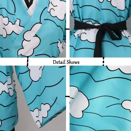 Vista 6 de Urokodaki Sakonji - Disfraz de kimono para Halloween