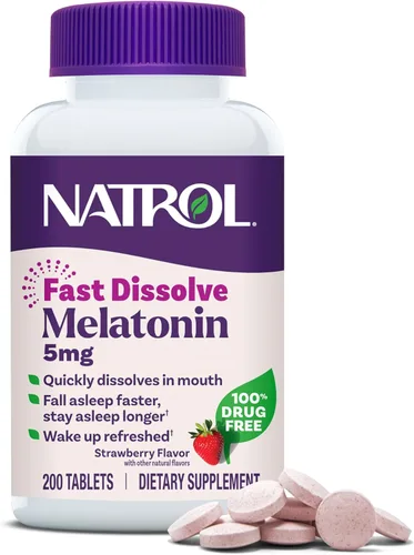 Vista 8 de Melatonina 5mg de liberación prolongada, 0.32 lb