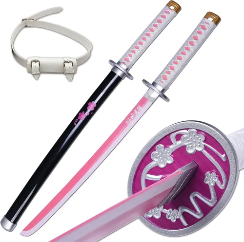 Vista 61 de ziqing Espada para cosplay de Demon Slayer hecha a mano, Katana de 31 pulgadas con múltiples estilos para elegir