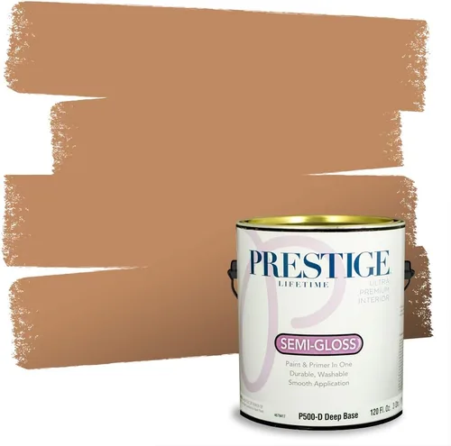 Vista 162 de PRESTIGE Pintura exterior e imprimación en uno, bronceado Aberdeen, plano, 1 galón