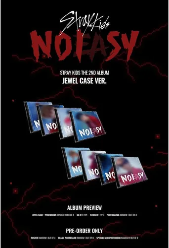 Vista 2 de brandnew STRAY KIDS - 2º álbum NOEASY Jewel Case [Sin póster] (HYUNJIN ver.), STRAYKIDZ