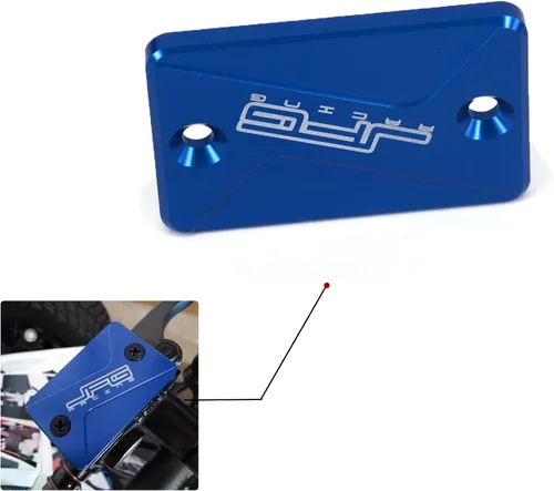Vista 13 de Juego de Tapa CNC para Depósito de Líquido de Frenos Delantero y Trasero de Moto Compatible con YZ125 YZ250 YZ426F-450F 08-21 YZ250F 07-21 YZ125X