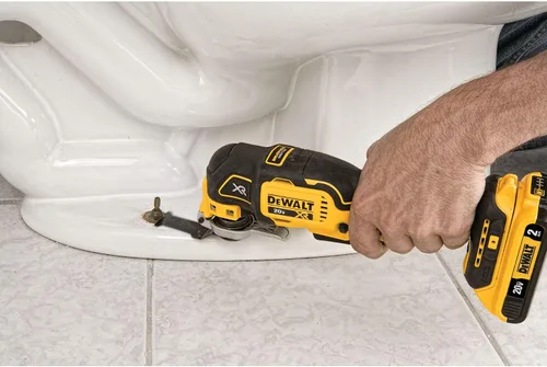 Vista 11 de DEWALT Multiherramienta oscilante de 20 V MAX XR, sin cables, motor sin escobillas de velocidad variable con luz LED, tiempo de funcionamiento