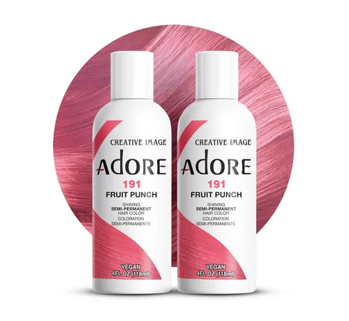 Vista 80 de Adore Tinte semipermanente verde para el cabello, vegano y sin crueldad, 4 onzas líquidas, 163 Green Apple (paquete de 1)