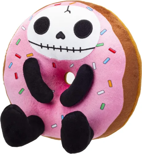 Vista 5 de Furrybones Donatsu - Figura coleccionable de donas rociadas, 10 pulgadas de alto, suave