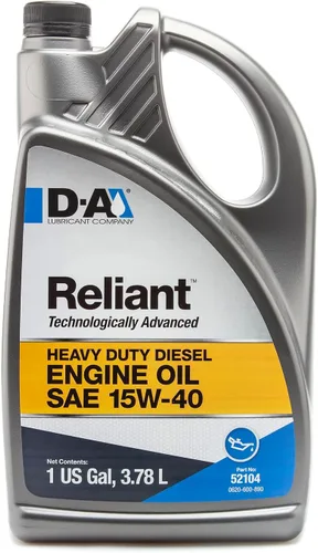 Vista 11 de 52108, Reliant - Aceite de motor diésel resistente SAE 15W40 (CK-4) convencional Comparable a la triple protección T4 Cubo de 5 galones