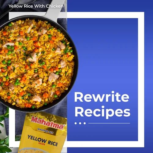 Vista 5 de Mahatma - Mezcla de arroz amarillo, arroz de grano largo, arroz para estufa o microondas, sin gluten y kosher en 20 minutos, 5 onzas, paquete de 12