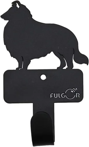 Vista 10 de Fulgor Gancho de pared de metal para decoración de cachorro, perro y gato (gato grande)