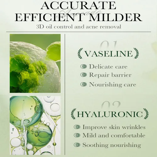 Vista 4 de Kit de cuidado de la piel de aguacate de 7 piezas, set de regalo para el cuidado de la piel con limpiador facial, tónico, loción, suero facial