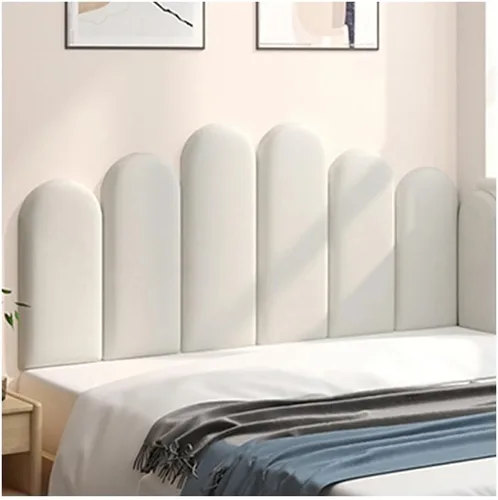 Vista 10 de Cabecera autoadhesiva 3D, paneles de pared tapizados, paneles de pared autoadhesivos 3D anticolisión para decoración de revestimientos de paredes
