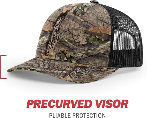 Vista 2 de Richardson - Gorra de béisbol ajustable unisex 112, Snapback estilo camionero