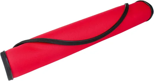 Vista 3 de Northlight Alfombrilla mediana prémium para árbol de Navidad, 22 pulgadas, color rojo y negro