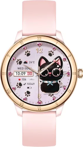 Vista 11 de Reloj inteligente para mujer, monitor de fitness HD de 1.27 pulgadas (respuesta/haz llamadas) con más de 110 modos deportivos/frecuencia